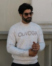 Sweter męski Olavoga VILLA beżowy