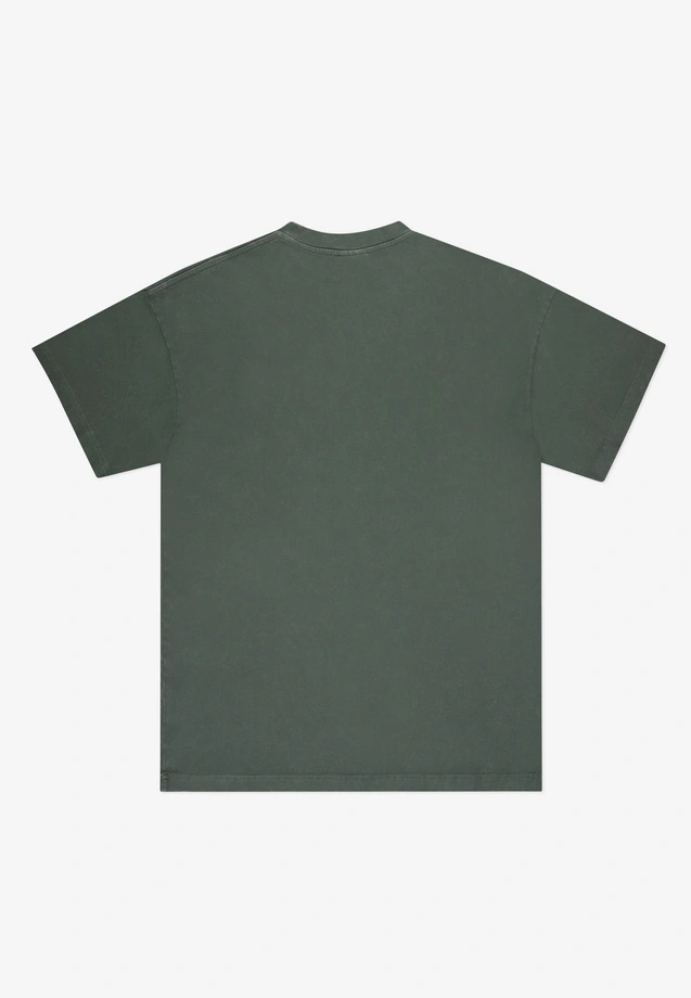 Koszulka męska t-shirt oversize Prosto Hex zielona