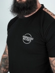 Koszulka męska t-shirt Środowisko Miejskie Classic Lampas czarna/beżowa