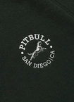 Bluza męska z kapturem Pit Bull San Diego CA ciemno zielona
