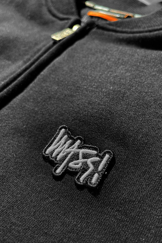 Bluza męska Mass Dnm Signature Patch Baseball czarna