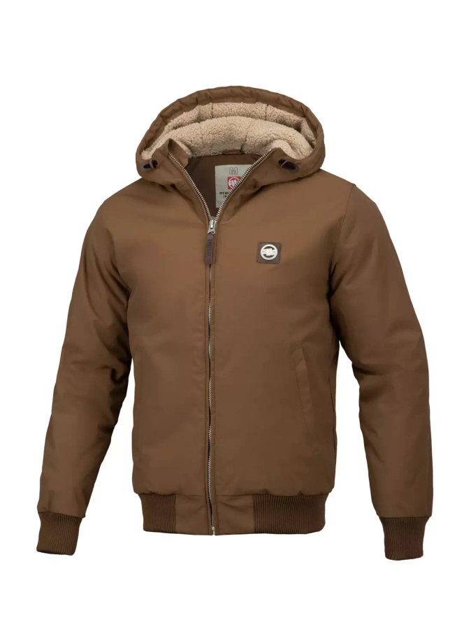 Kurtka zimowa męska Pit Bull Elkwood 3 Jacket brązowa