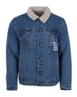 Kurtka przejściowa unisex Karl Kani KK Old English Denim Jacket niebieska