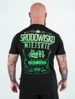Koszulka męska t-shirt Środowisko Miejskie Theme 2.0 czarna/zielona