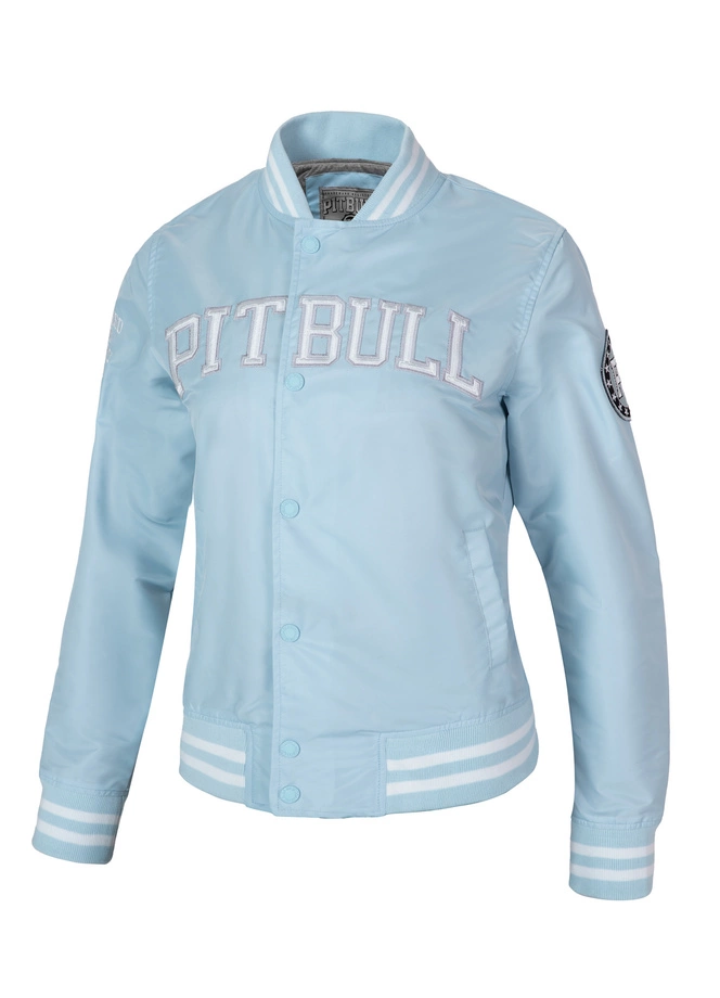 Kurtka damska wiosenna przejściowa Pit Bull Tequila 3 baseball jacket niebieska