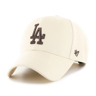 Czapka z daszkiem 47 Brand MLB Los Angeles Dodgers Classic kremowa