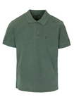 Koszulka męska Polo Pitbull Pique Small Logo Washed zielona
