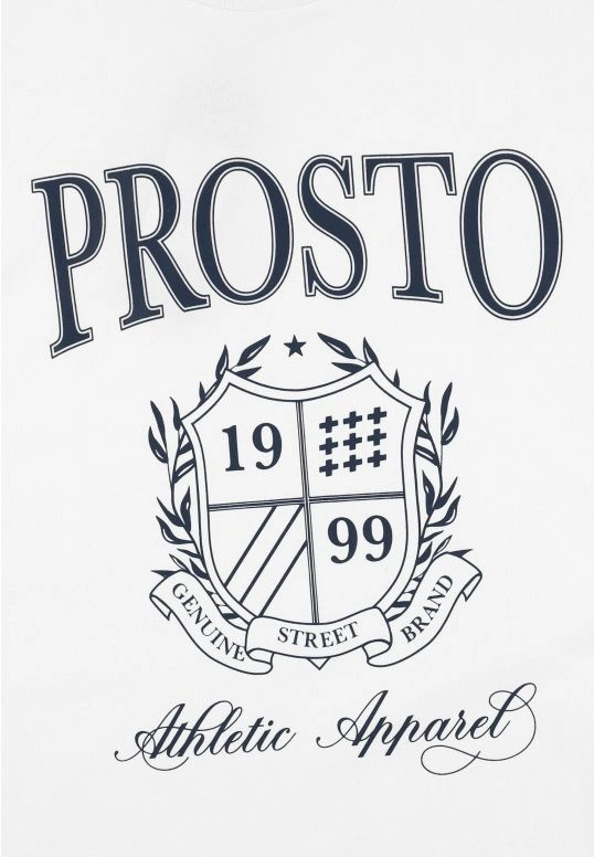 Koszulka męska t-shirt Prosto Plurt biała