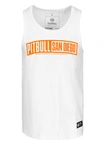Koszulka męska tank top Pitbull Eighty Nine Dog biała