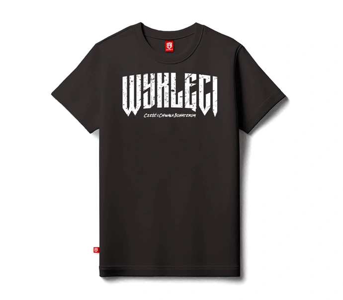 Koszulka męska t-shirt Street Autonomy Wyklęci czarna