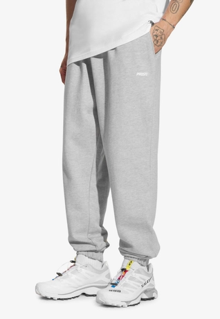 Spodnie dresowe męskie Prosto Infinity szare