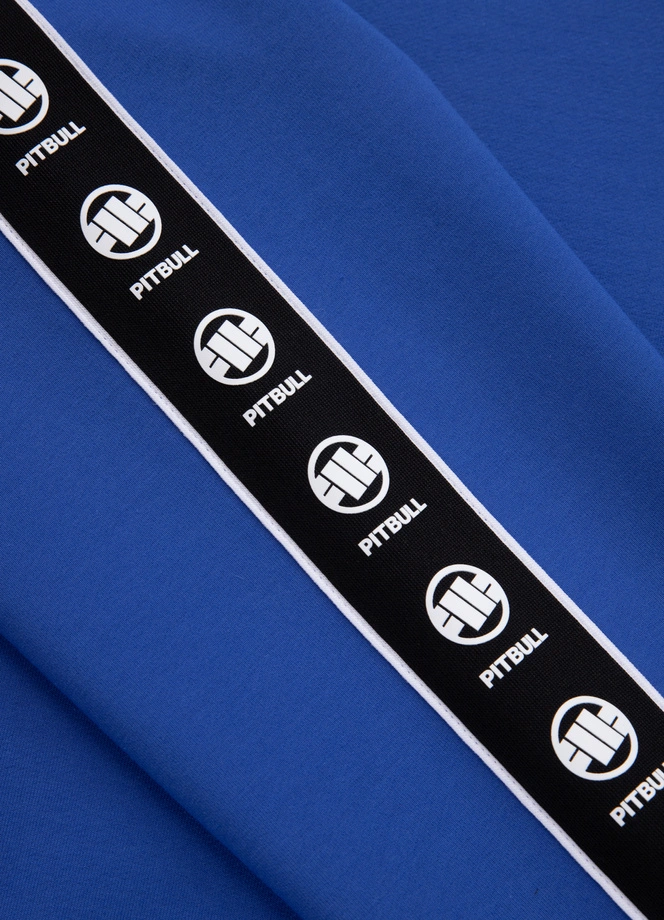 Bluza męska bez kaptura Pitbull Pit Bull Tape Nugget niebieska