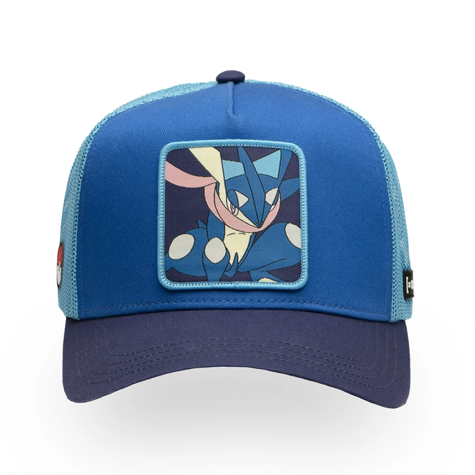 Czapka z daszkiem Capslab Pokemon Greninja niebieska