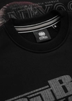 Bluza męska bez kaptura Pitbull Pit Bull Boxing FD black
