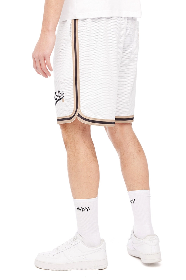 Spodenki męskie Szorty Mass Denim Draft Mesh Sport Shorts białe
