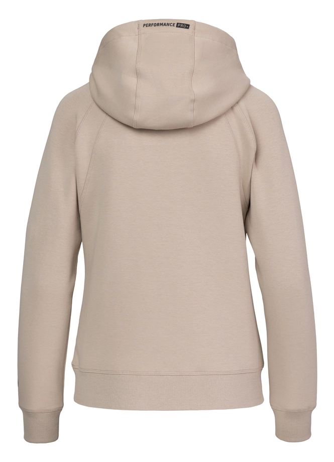 Bluza damska z kapturem Pitbull Explory beżowa