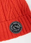 Czapka zimowa z pomponem Pit Bull Beanie Bubble Snow Crew 25 czerwona