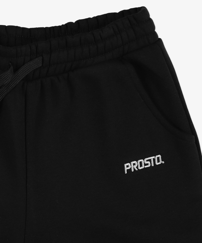 Spodnie dresowe dziecięce Prosto Kids Baza czarne