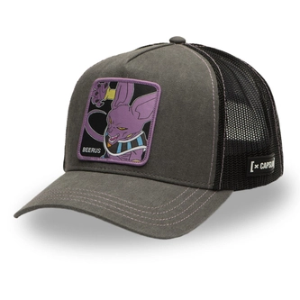 Czapka z daszkiem Capslab Dragon Ball Z Beerus szaro/czarna