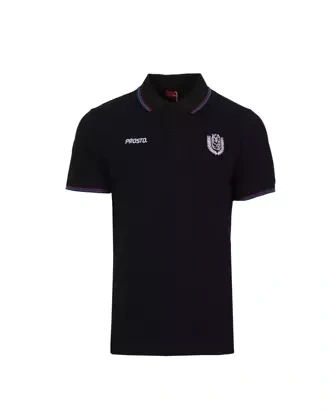 Koszulka męska Polo Prosto Klasyk Woods 24 czarna
