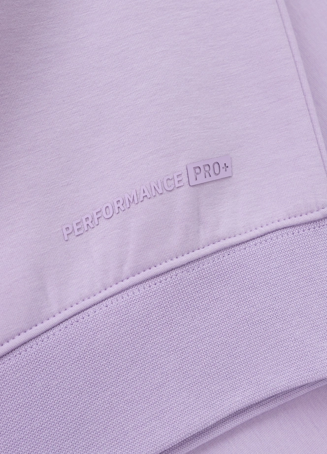 Bluza damska bez kaptura Pitbull Discovery lilac fioletowa