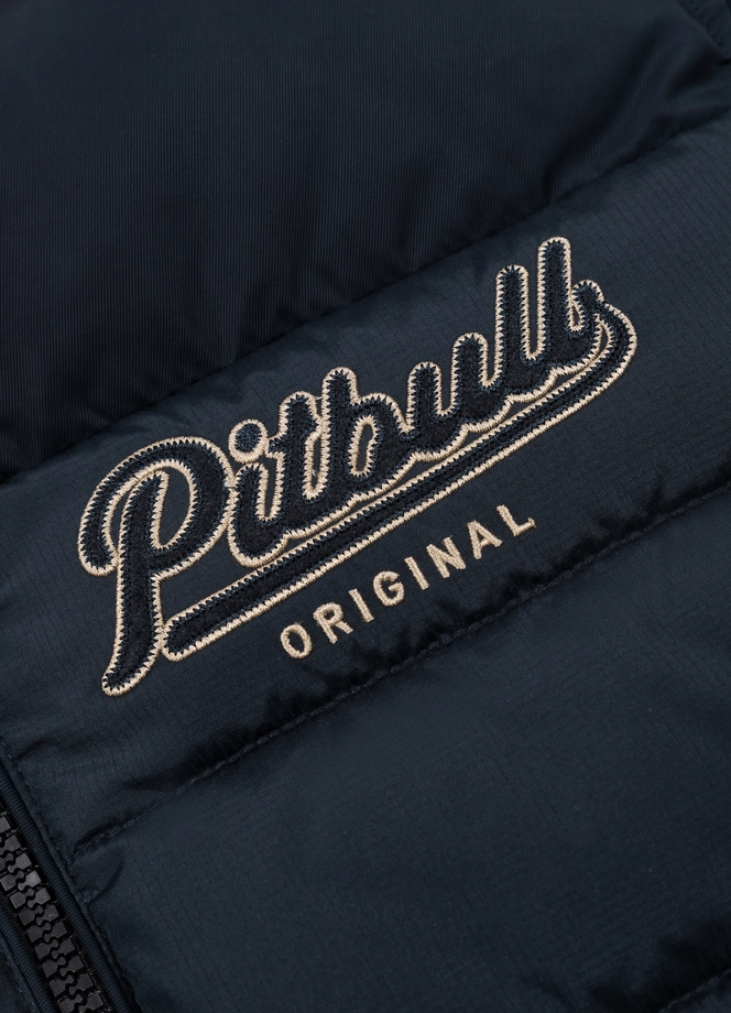 Kurtka zimowa męska Pit Bull Hidden 25 granatowo/beżowa