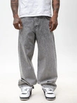 Spodnie męskie Jeans Super Baggy Jigga Wear New Outline szare