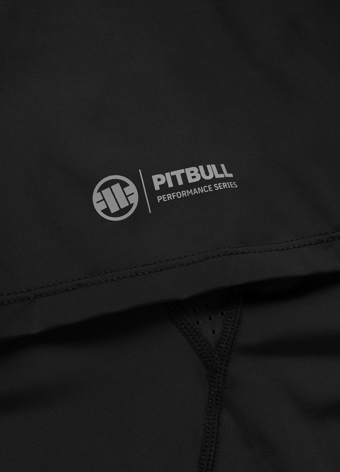Koszulka męska sportowa Pit Bull Performance Pro+ Runway czarna