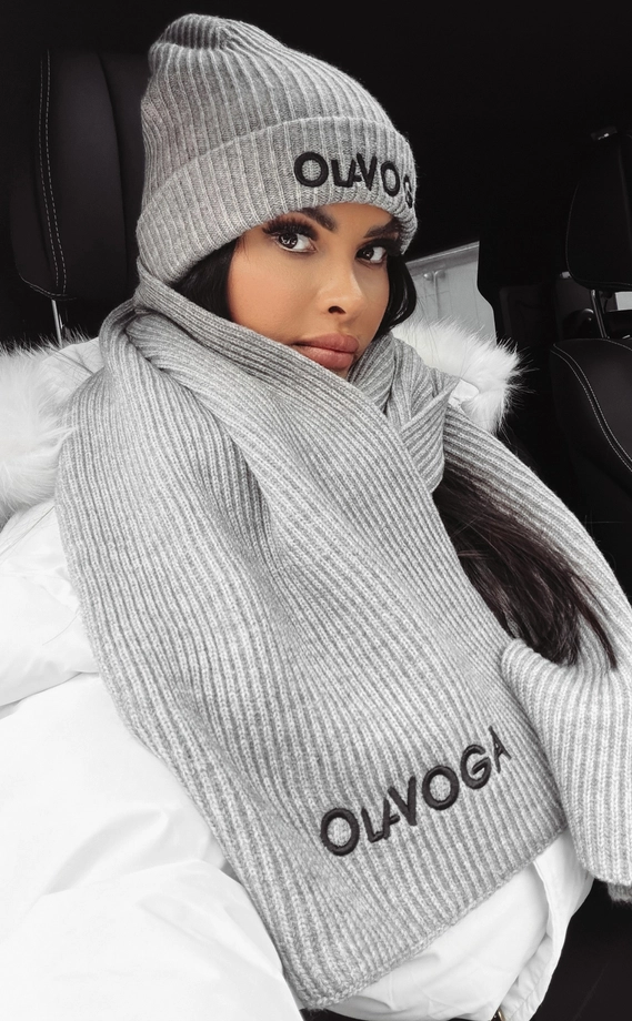 Szalik Olavoga Unisex Vivamito szary