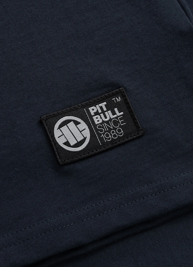 Koszulka męska T-Shirt Pit Bull Pitbull El Jeffe granatowa