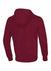 Bluza meska z kapturem Pitbull Pit Bull Hilltop Terry 23 hooded bordowa