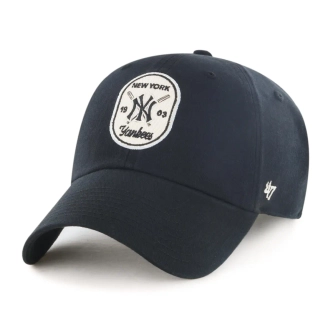 Czapka z daszkiem 47 Brand New York Yankees Crosspatch Clean Up czarna