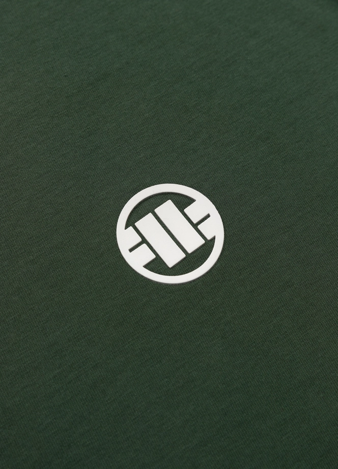 Koszulka męska T-Shirt Pit Bull Pitbull Small Logo 25 zielona