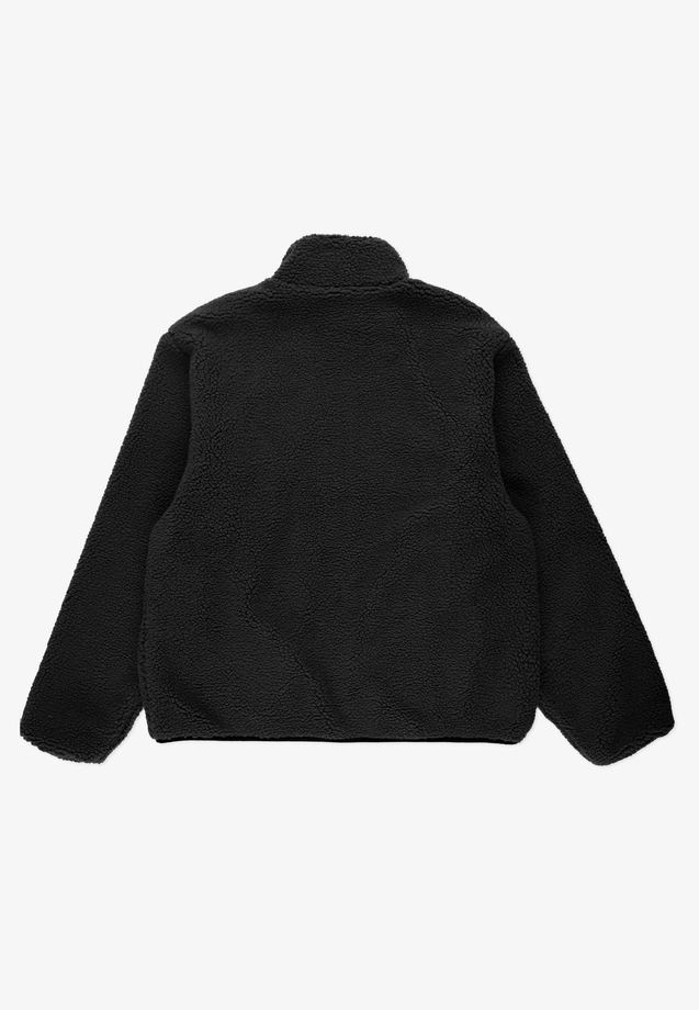 Kurtka męska dwustronna Prosto Sherpa Reverse szara/czarna