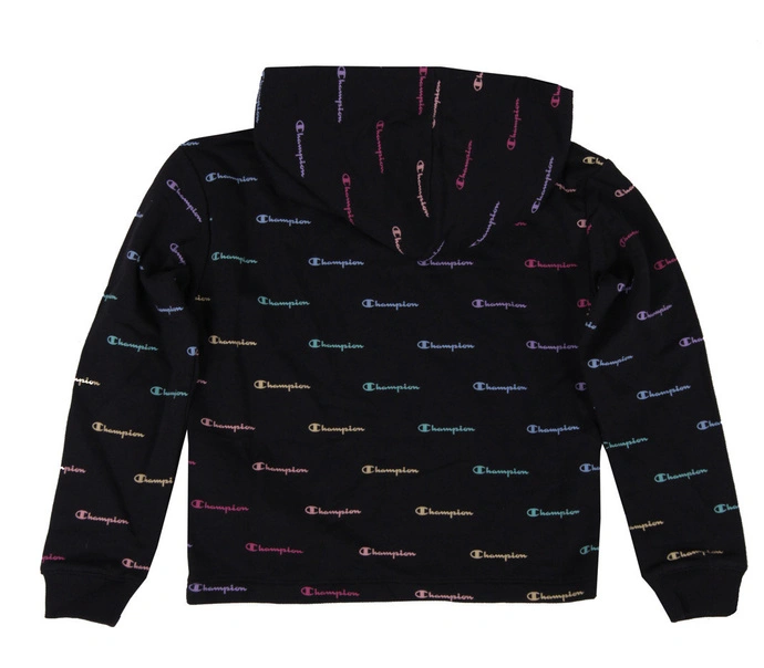 Bluza dziecięca crop-top Champion Allover black