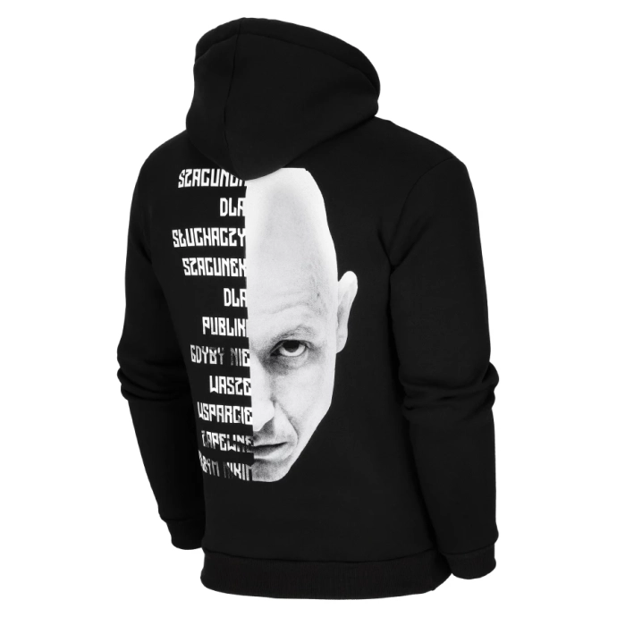 Bluza męska z kapturem Chada Proceder Szacunek czarna