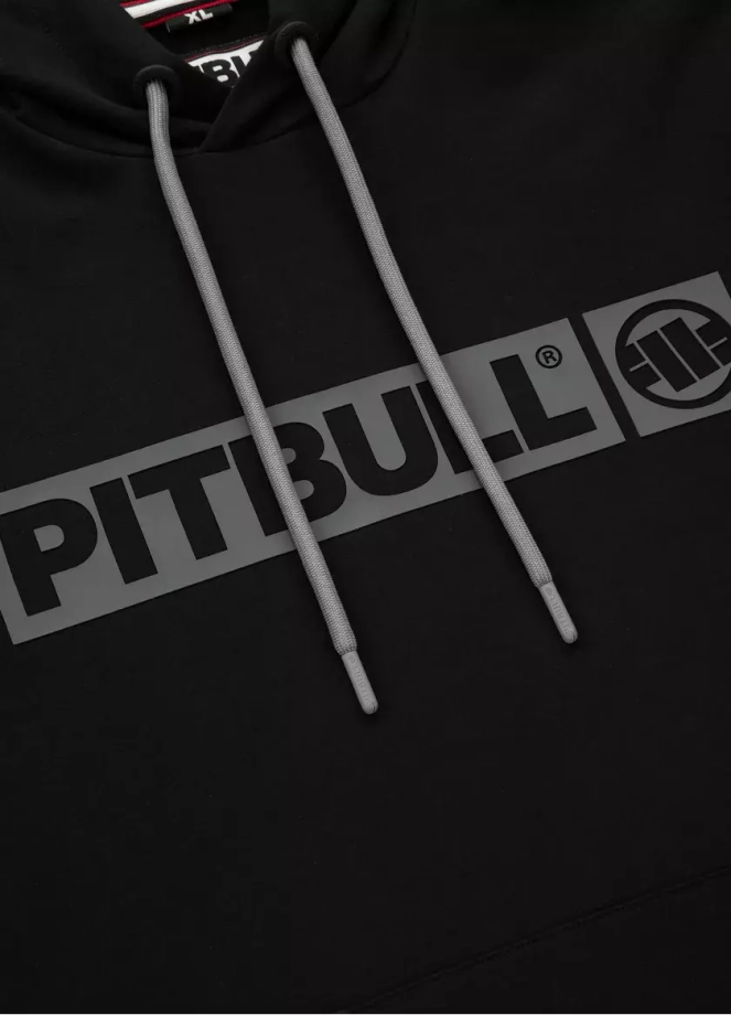 Bluza męska Pitbull Brighton Pit Bull hooded czarna