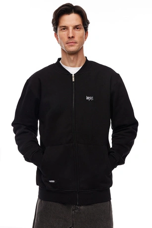 Bluza męska Mass Dnm Signature Patch Baseball czarna