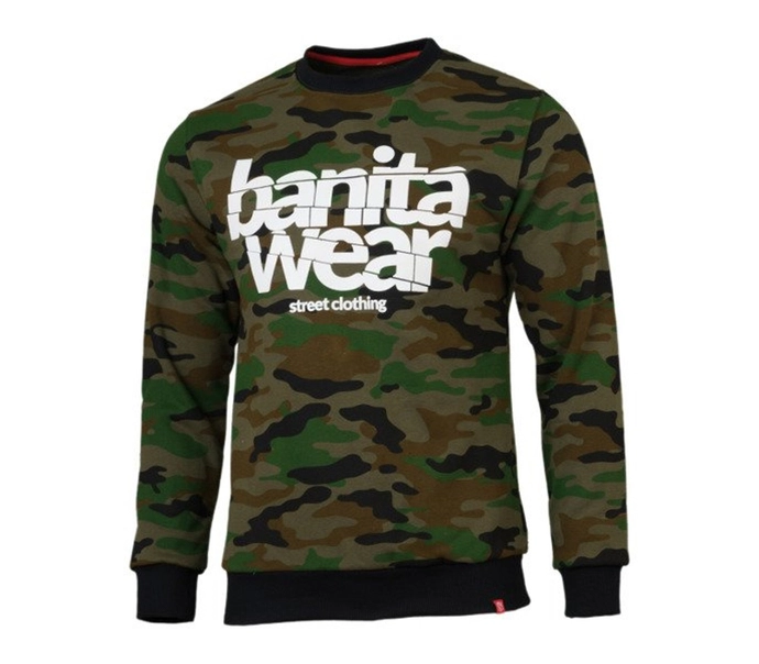 Bluza Banita Wear Font Logo camo