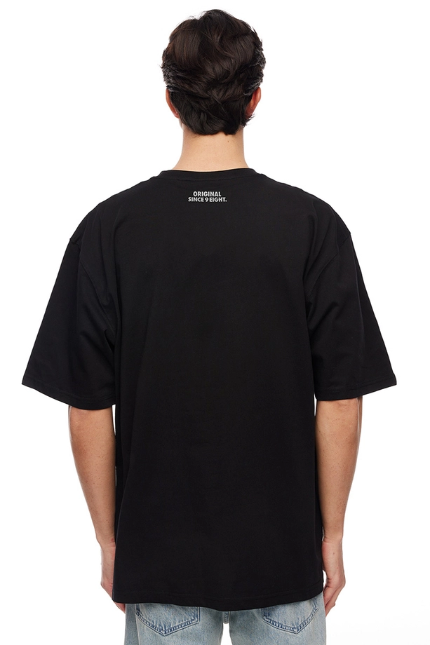 Koszulka męska t-shirt Mass Dnm Signature Patch czarna