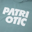 Koszulka męska T-shirt Patriotic CLS Wave turkusowa