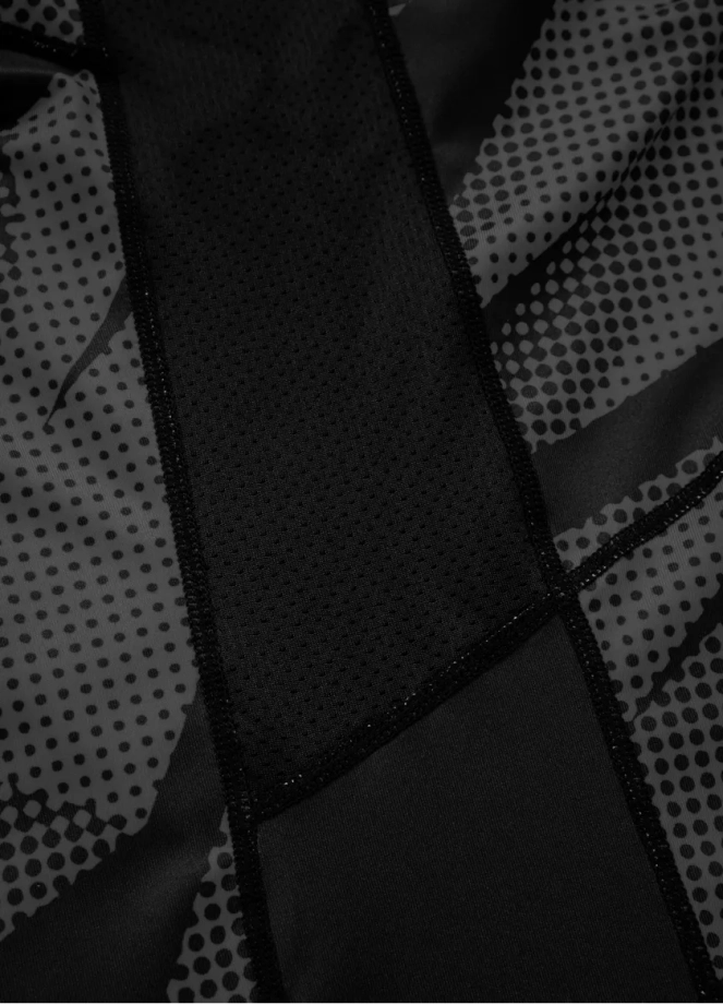 Koszulka Longsleeeve męski Pit Bull Pitbull Performance Pro Plus Dot Camo II czarna/szara