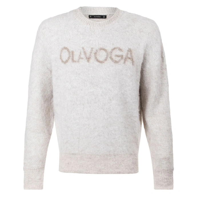 Sweter męski Olavoga VILLA beżowy