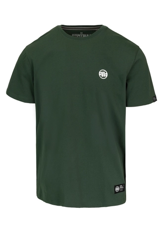 Koszulka męska T-Shirt Pit Bull Pitbull Small Logo 25 zielona
