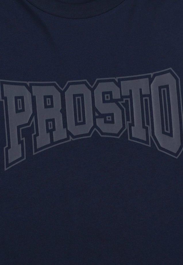 Koszulka męska t-shirt Prosto Collage granatowa