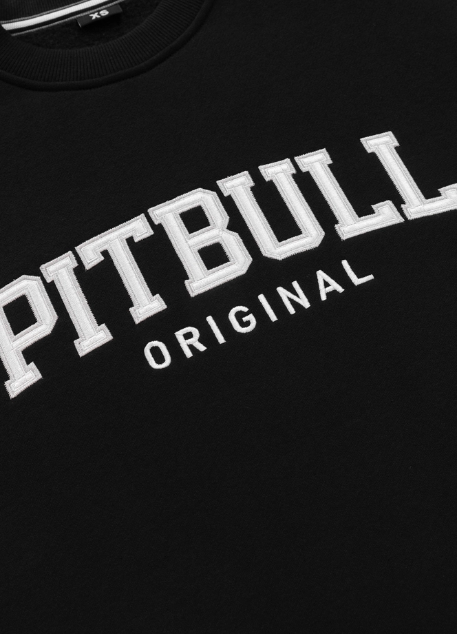 Bluza damska oversize Pitbull Pit Bull Tyrian crewneck czarna