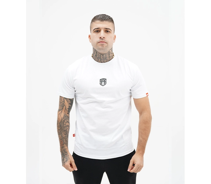 Koszulka męska t-shirt Street Autonomy Logo Fuck biała