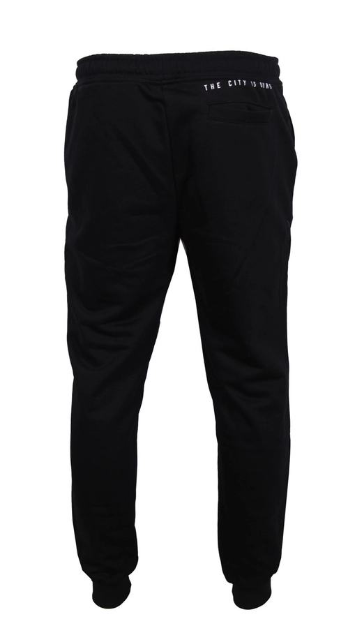 Spodnie dresowe męskie Prosto Klasyk Oflot czarne