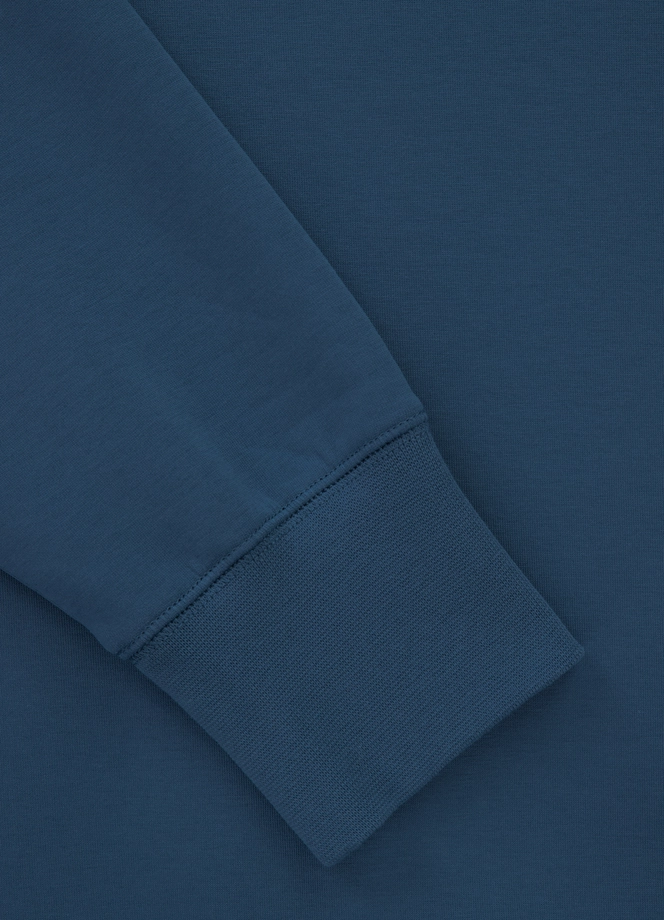 Bluza męska bez kaptura Pit Bull Sampson 25 ciemno niebieska