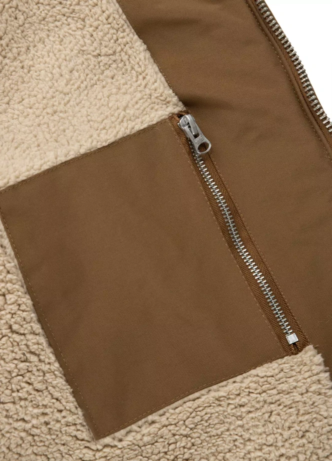 Kurtka zimowa męska Pit Bull Elkwood 3 Jacket brązowa